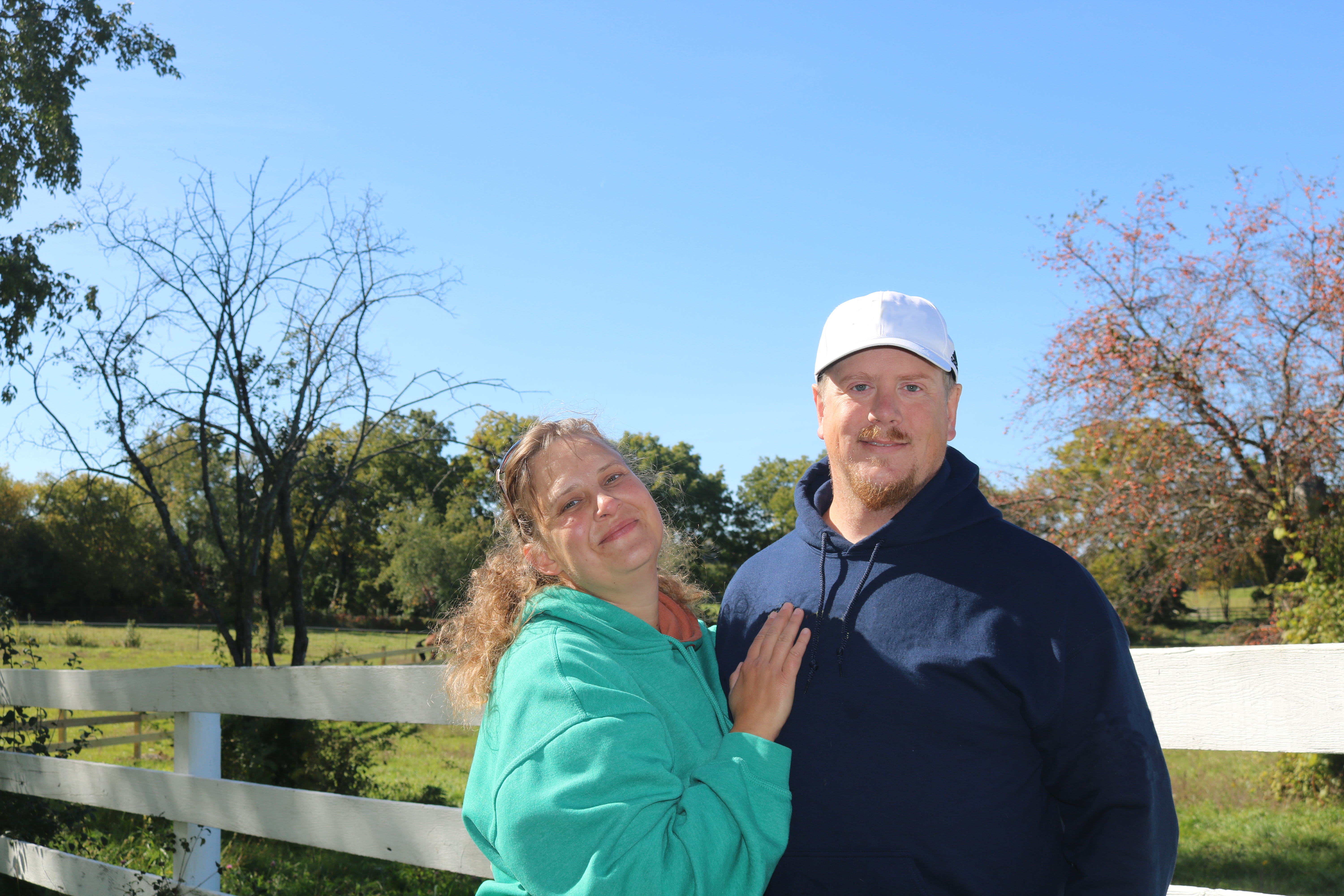 Jeff and Andrea at Overland Oaks